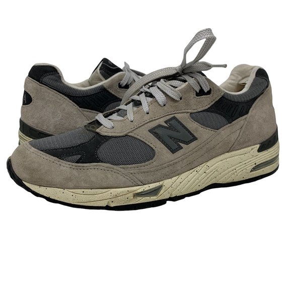 New Balance 99 Sneakers Beige Gray Lace 